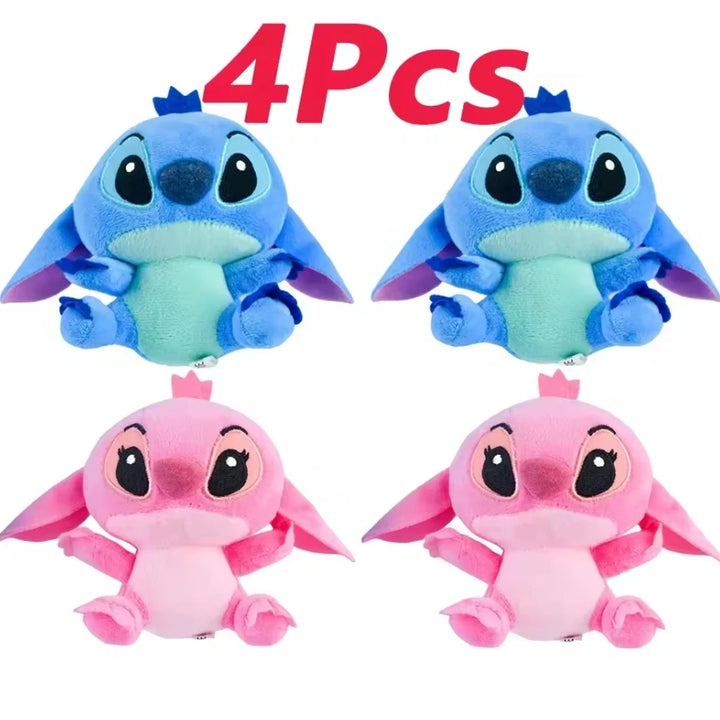 12cm 20cm 25cm Stitch Stuffed Plush Models Cartoon Stuffed Plush Dolls Anime Plush Baby Toys Kawaii Kids Birthday Gift